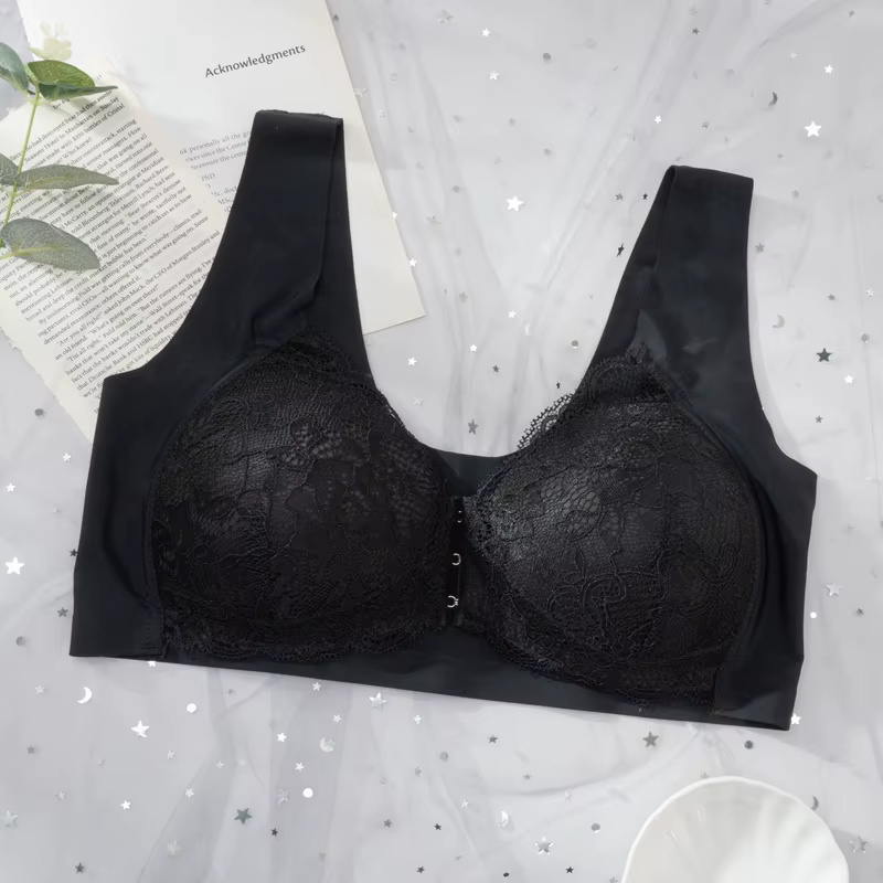 Soutien-gorge grande taille Sexy Bralette haut court sous-vêtements Push Up M-5XL soutien-gorge sans