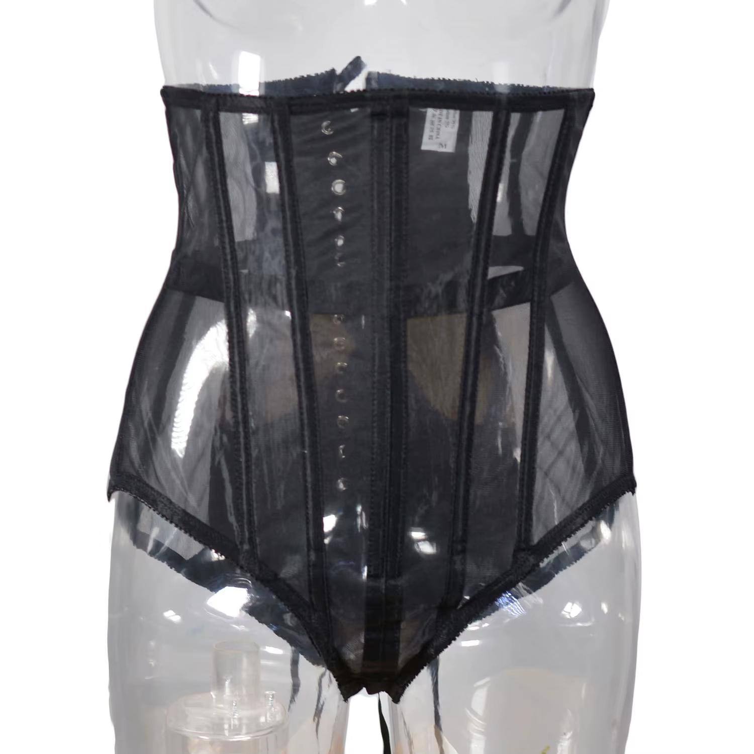Corset d'abdomen pour femmes, culotte transparente, culture du ventre, contrôle du ventre, entraîneu