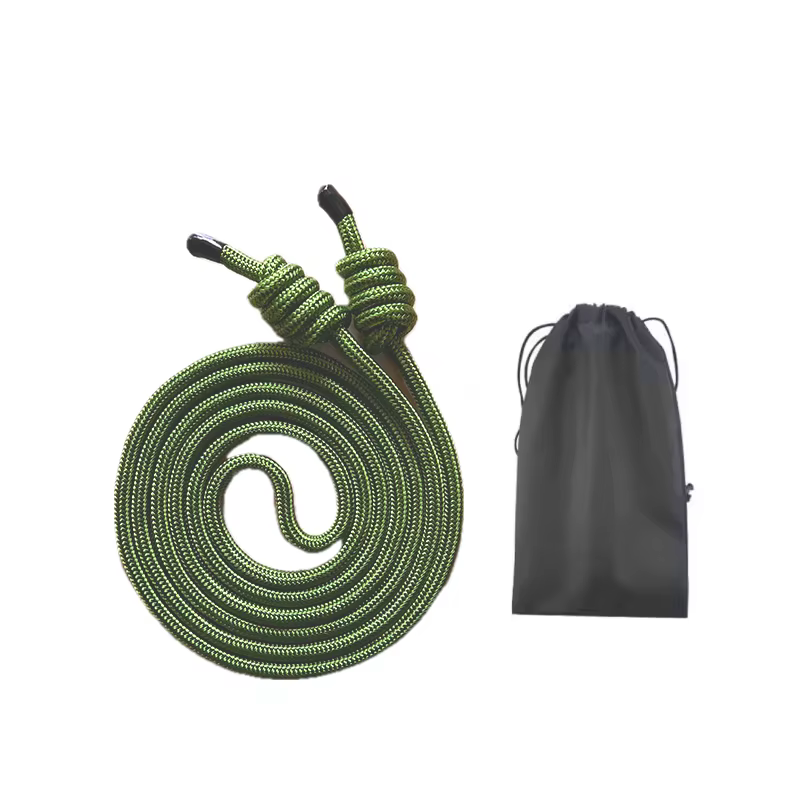 Corde d'exercice à flux pour fitness, corde d'entraînement à double tresse, longueur réglable, corde