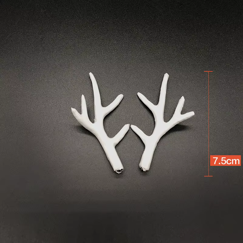 Décor de bois de cerf Él, bande de sauna en corne, bois de cerf en plastique bricolage, accessoires