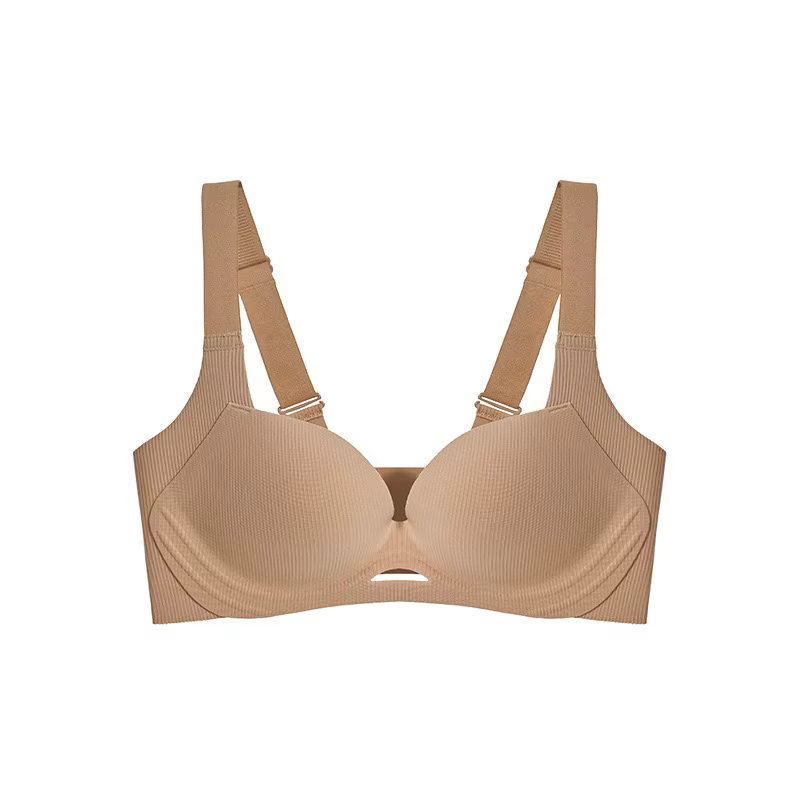 Soutien-gorge amincissant sans anneaux en acier pour femme, réduction de la poitrine, ajustement, gr