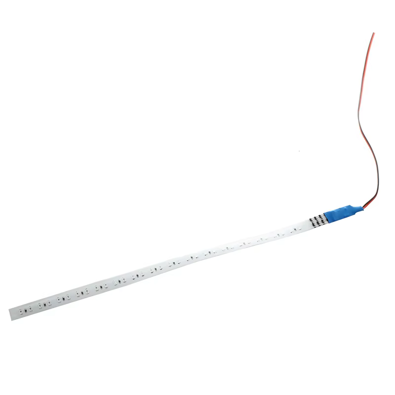 Knight Rider-Scanner de feux de circulation à 32 LED, bande de 30 cm, décoration de voiture bleue, 1
