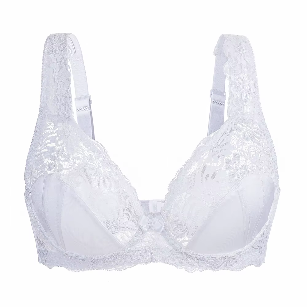 Grande Taille E F G H JE Coupe Femmes Soutien-Gorge Dentelle Soutien-Gorge Soutien Armatures Maille 