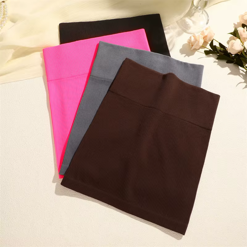 Mini jupe Slim côtelée Sexy taille haute pour femmes, polyvalente pour le bureau, jupe crayon, coule