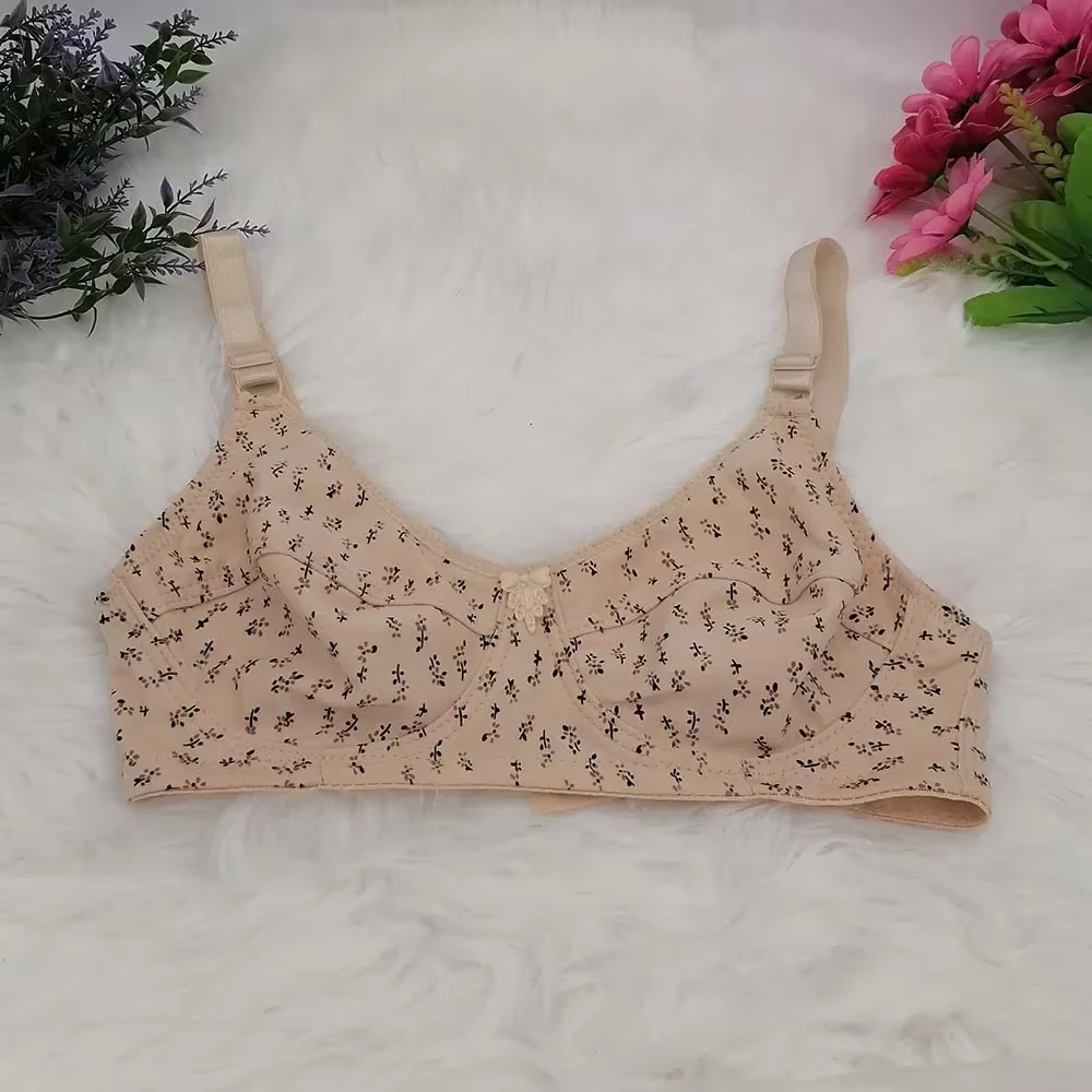 Soutien-gorge sans fil en coton confortable pour femmes, push up, lingerie sexy, sous-vêtements, tai