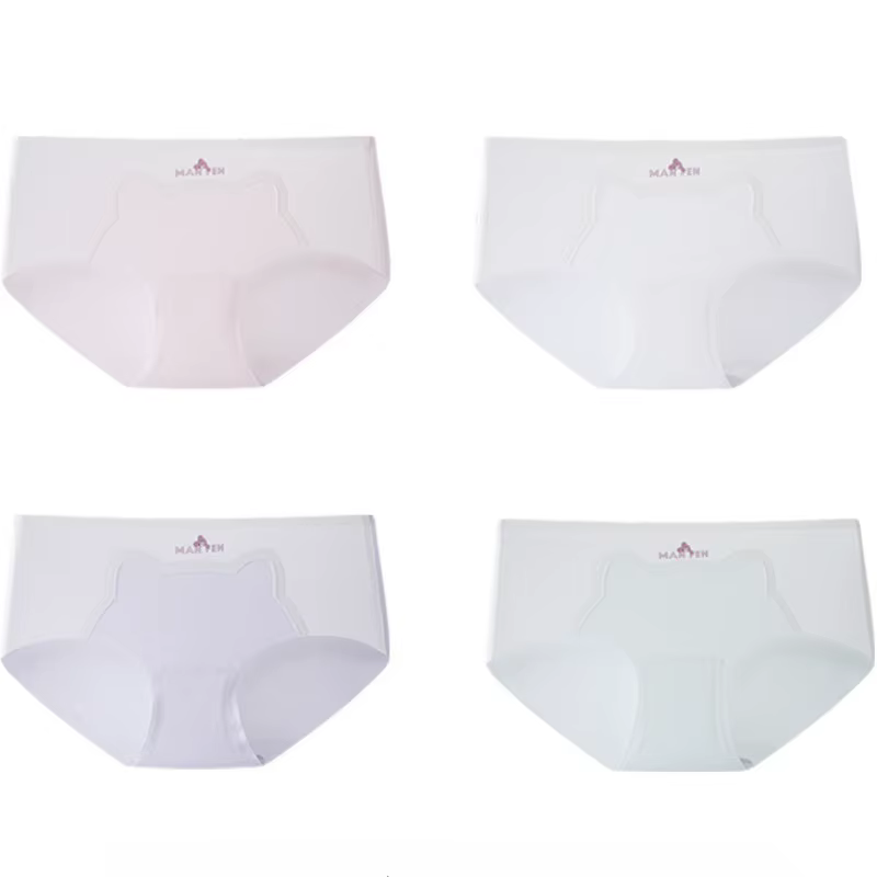 Culotte Fine et Respirante Sans Couture pour Fille, Sous-Vêtement Doux et Confortable, Anti-Adorable