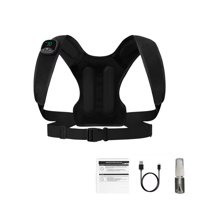 Stimulateur Musculaire Intelligent Électrique, Correcteur de Posture, Hommes Femmes, Vibration, Soul