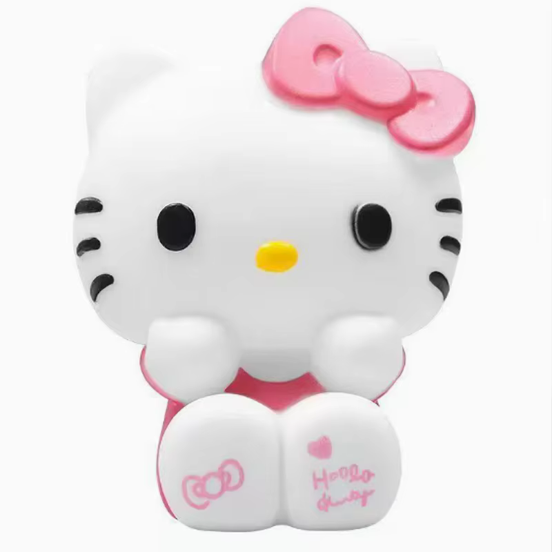 Lampes de nuit LED en vinyle Hello Kitty, cadeau d'anniversaire, lumière de nuit de dessin animé Kit