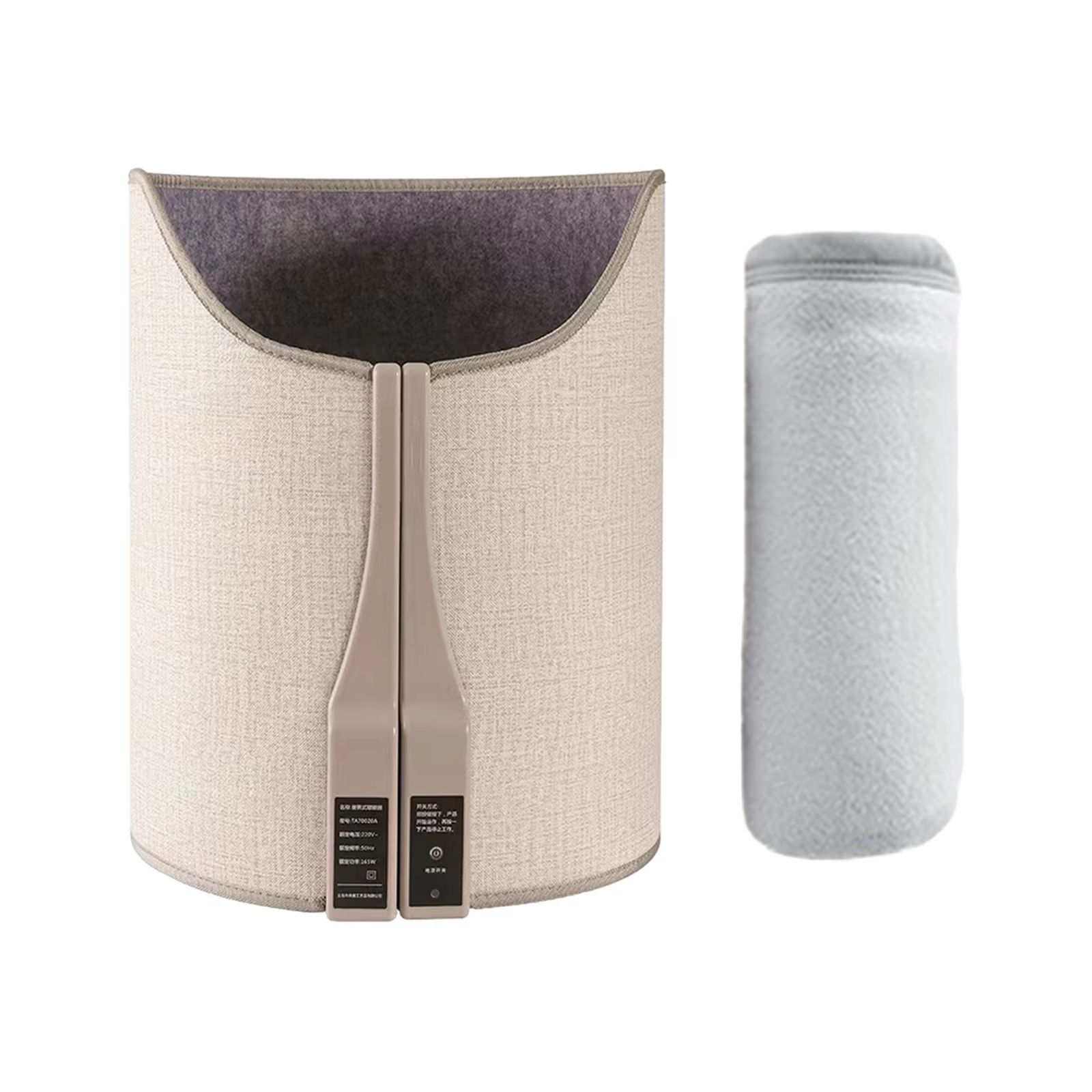 Chauffe-pieds électrique pliant chauffage électrique Portable chauffe-jambes infrarouge lointain mén