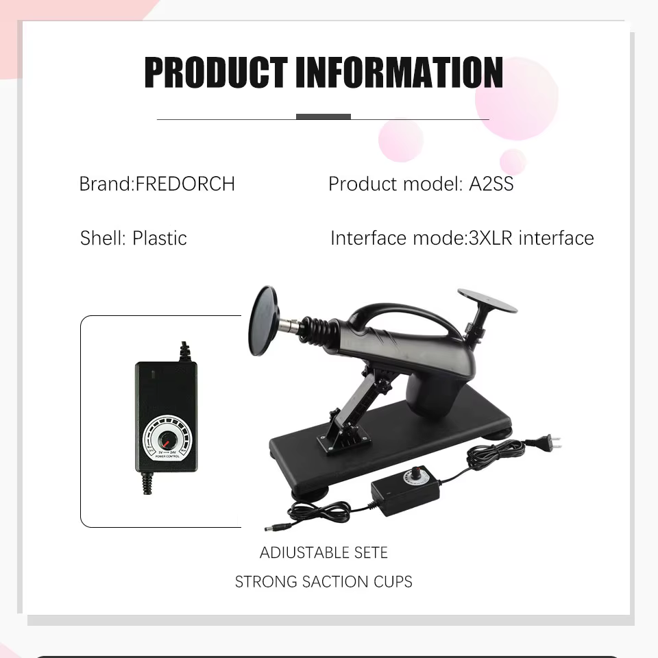 Machine Sexuelle Filaire/Sans Fil pour Homme et Femme, Gode Vibrateur Réglable, avec Pompage, Jouets