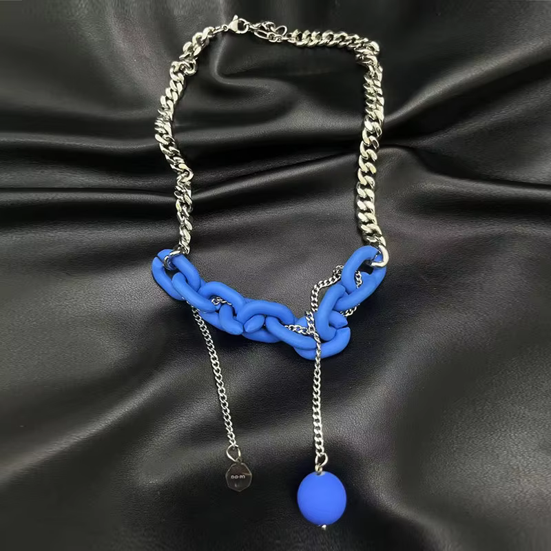 LJY Klein bleu, design de niche de luxe léger pour femme, style hip hop, pour les filles cool et mig