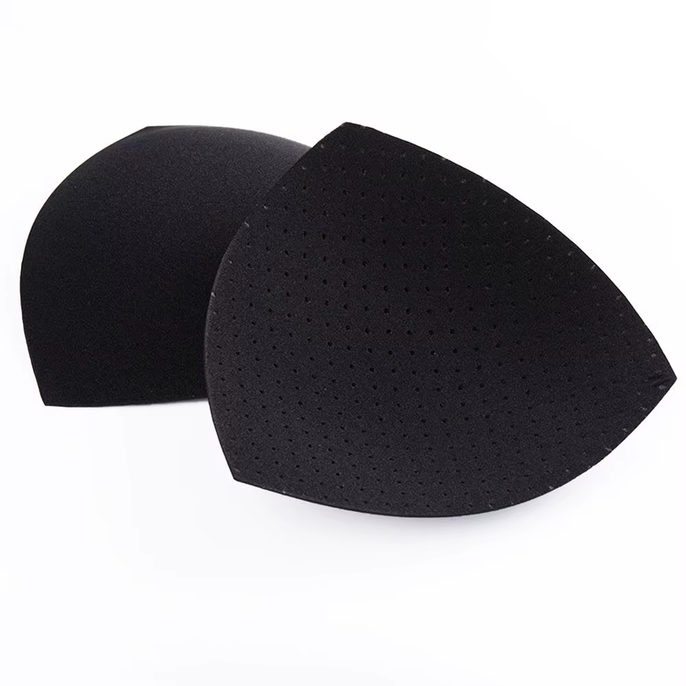 Coussinets de soutien-gorge triangulaires push-up pour rehausser la poitrine, inserts fins en éponge