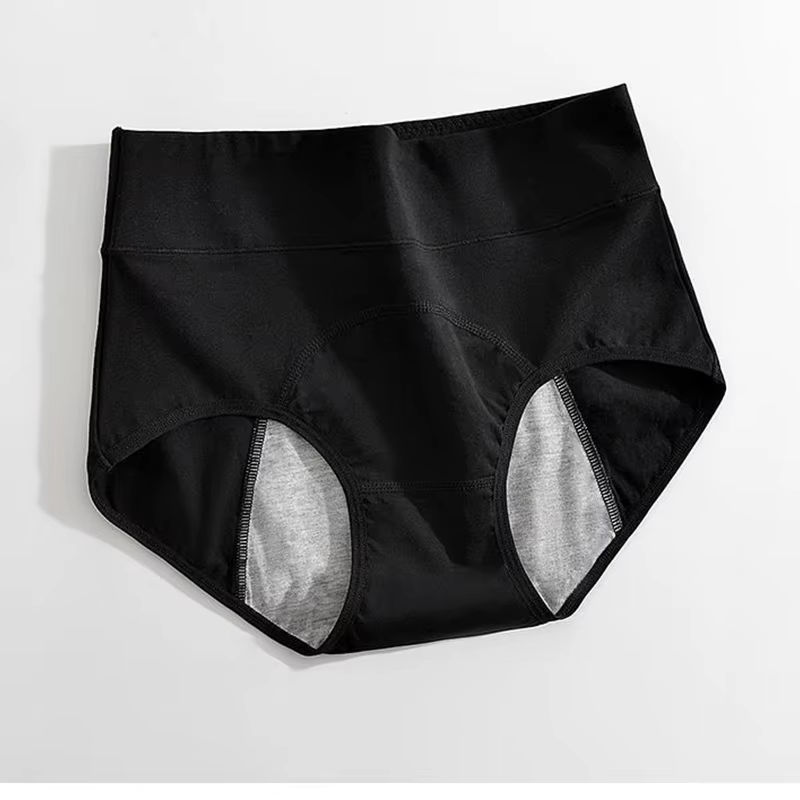 Culotte pour Menstruation coton Culotte menstruelle taille haute sous-vêtements menstruels Culotte M