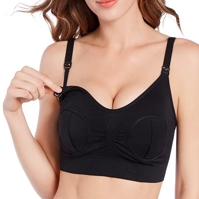 Soutien-gorge de maternité pour femmes, pompage mains libres, fonction d'allaitement, sous-vêtements