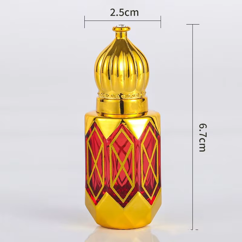Bouteille boule de 6ml concentré de musc, huile essentielle arabe, parfum, arôme fort, durable, bout