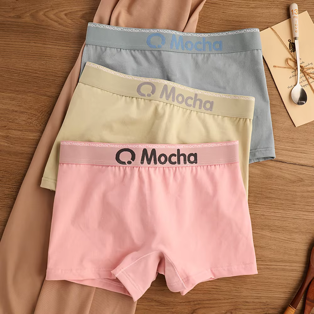 3 pièces/paquet 100% coton confortable doux antibactérien femmes culottes femme sous-vêtements de sé