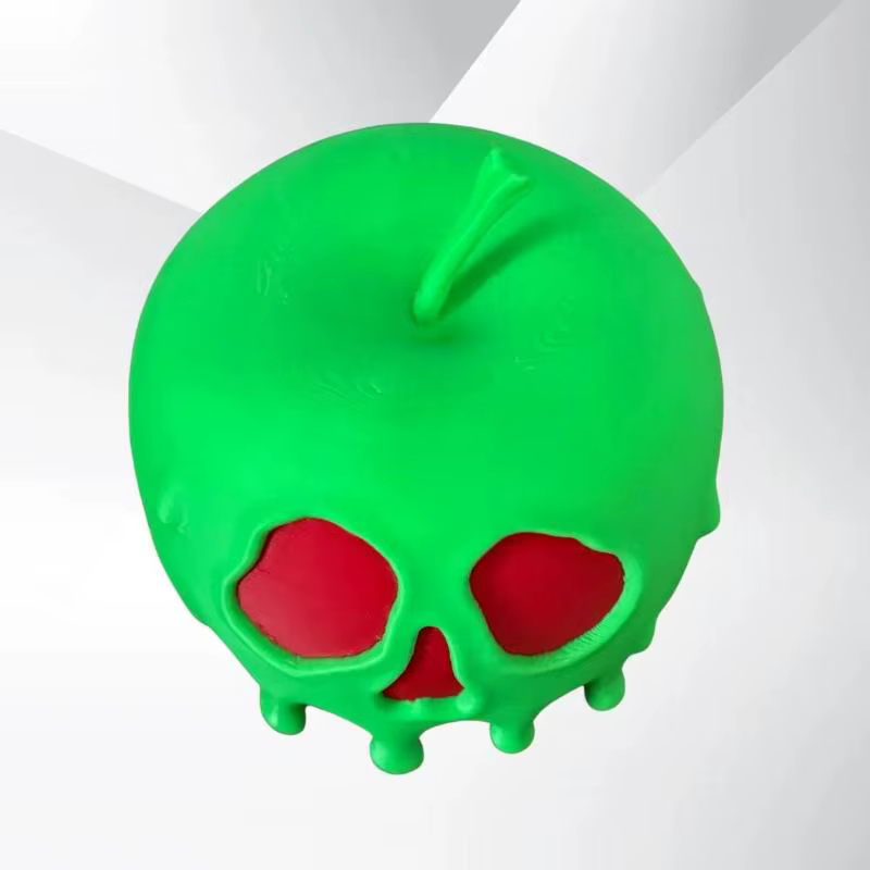Ornements de bureau pomme imprimés en 3D pour Halloween, décor de vacances effrayant, décoration mon