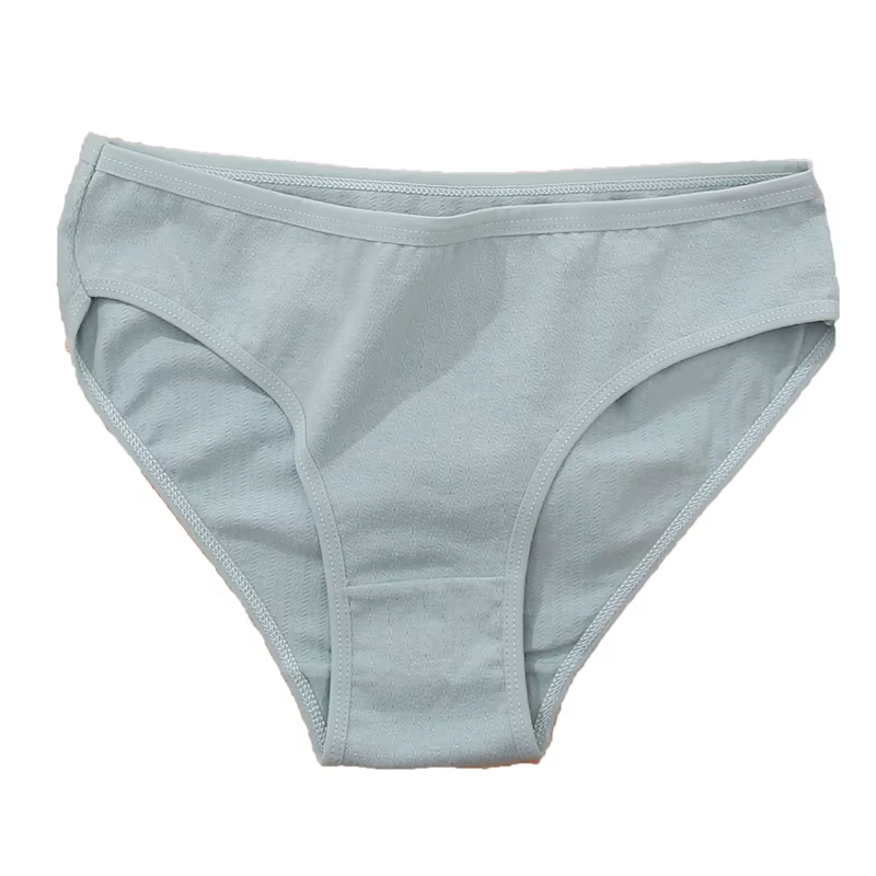 Culotte en coton Jacquard pour femmes, Sexy, couleur unie, intime, S-XL