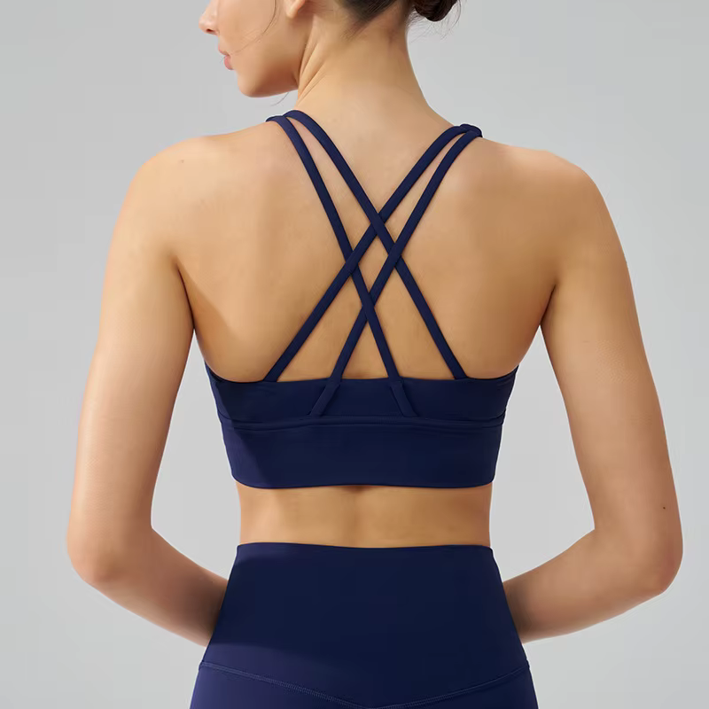 TRY TO BN Soutien-gorge de Yoga pour femmes, en Nylon, respirant, sous-vêtement, haut de Fitness, cr