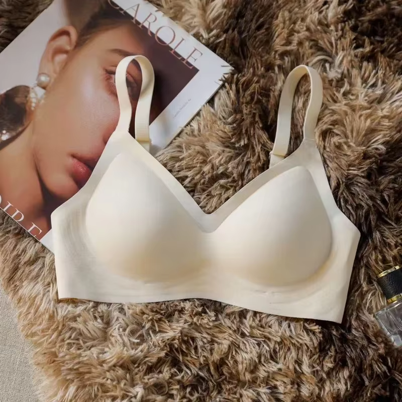 Sous-vêtements sans couture pour femmes avec petits seins, push-up, sans jantes, soutien-gorge de sp