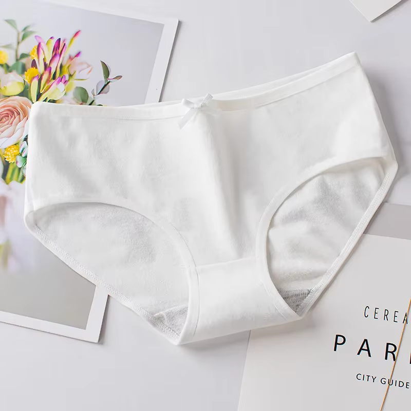 Culottes en coton pur pour femmes, culottes en coton taille unique, shorts boxers en coton doux, cul
