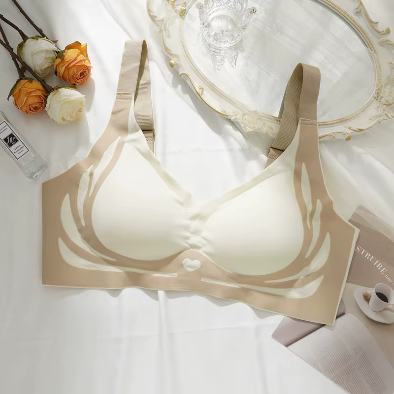 Soutien-gorge pour femmes à petites poitrines, effet push-up, maintien doux, réglable, sans armature