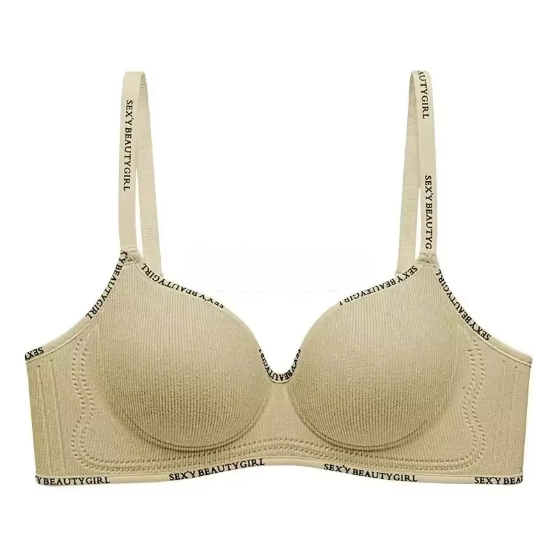 Soutien-gorge push-up sans fil pour petites poitrines (bonnets A-C), avec coussinets 3D sans couture