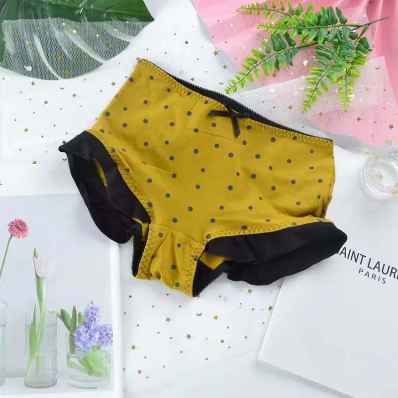 Lingerie sexy pour femmes, sous-vêtements mignons, culotte boxer grande taille, slips tanga, lingeri