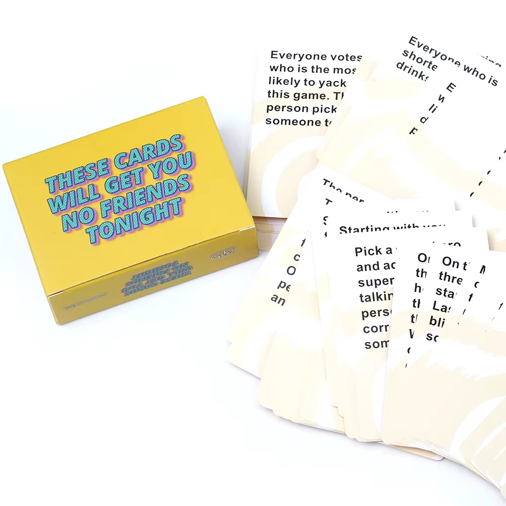Ces cartes vous feront passer une soirée amusante ! Jeu de cartes de boisson pour soirée entre amis,