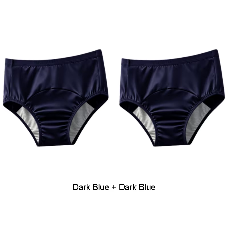 Slip d'incontinence respirant unisexe, ensemble de culottes, sous-vêtements anti-fuite pour femmes,