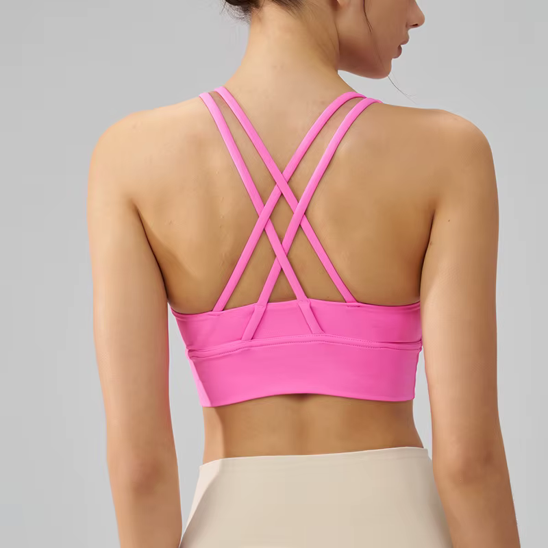 TRY TO BN Soutien-gorge de yoga dos nu pour femmes, sous-vêtements de fitness initiés, soutien-gorge