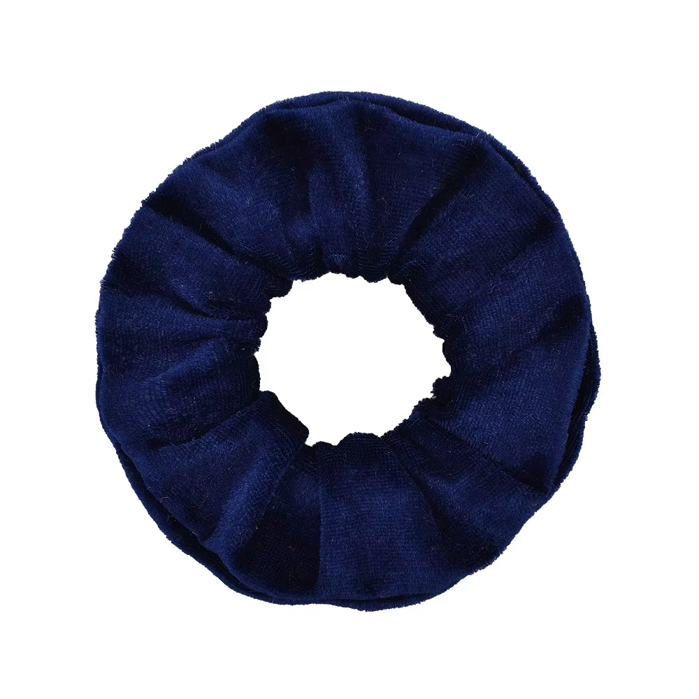 Chouchous en velours de 40 couleurs unies, attaches pour cheveux, blanc, noir, rouge, support queue