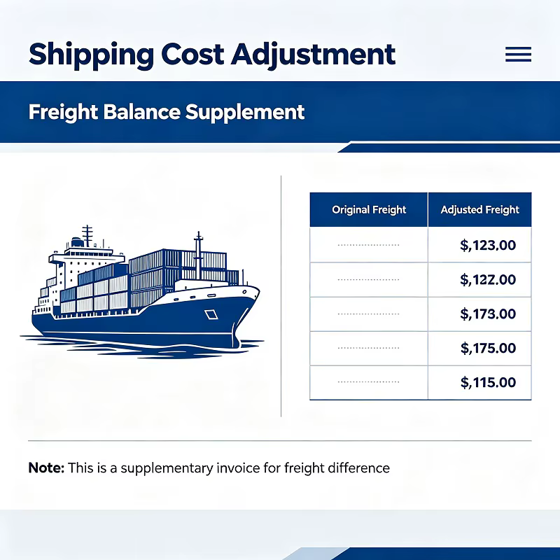 Faire la différence, compenser les frais de port et emporter autant que vous le souhaitez