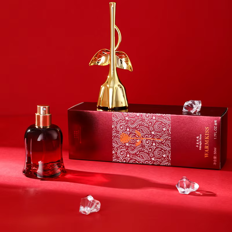 Parfums pour femmes de la marque Brand, 50 ml, parfum à la rose, vaporisateur, phéromone, longue ten