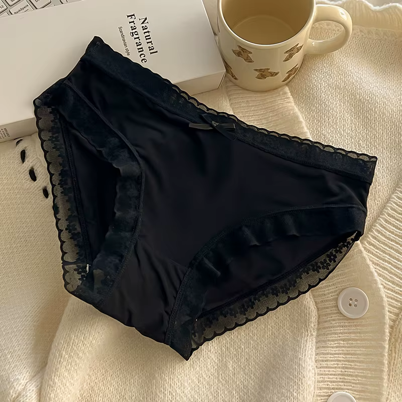 Femmes dentelle sans couture culottes M-XL sous-vêtements féminins Simple confortable culotte pour f